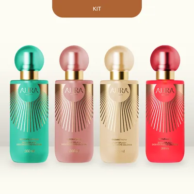 Coleção Completa — Afrodite Garden + Aurora Shine + Radiant Hera + Venus Love