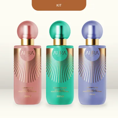 Kit Trio — Aurora Shine + Radiant Hera + Afrodite Garden + Magic Butter